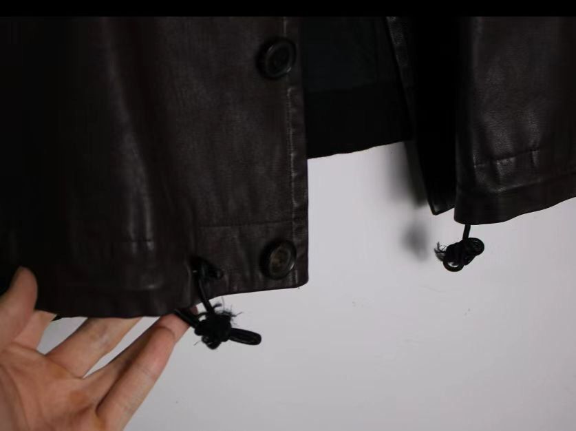 Yohji Yamamoto 92Aw Split Leather Bomber Ja - DMC