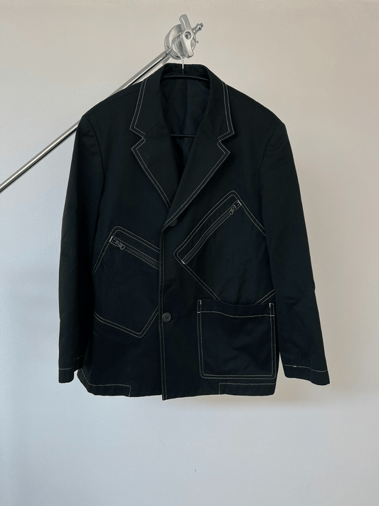 Yohji Yamamoto white lining multi pocket jacket - DMC