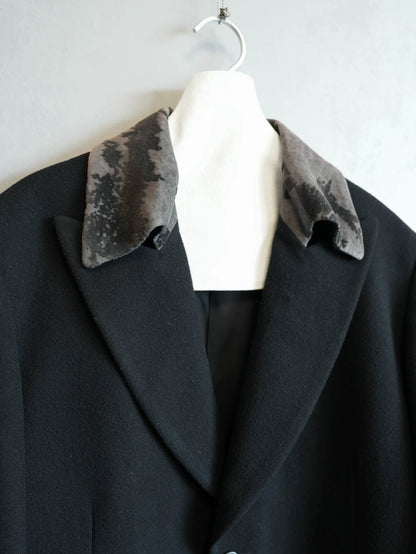 Yohji Yamamoto 01AW Gangster Velvet Collar Jacket