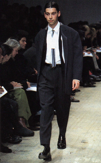 Yohji Yamamoto 1995aw Fixed Tie Show Shirt