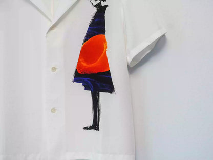 Yohji Yamamoto Hand-painted Shirt