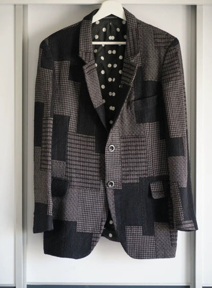 Yohji Yamamoto 10Aw 100 Cloth Patchwork Suit - DMC