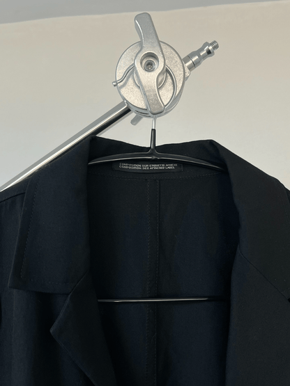 Yohji Yamamoto Y's Uneven zip-up jacket - DMC