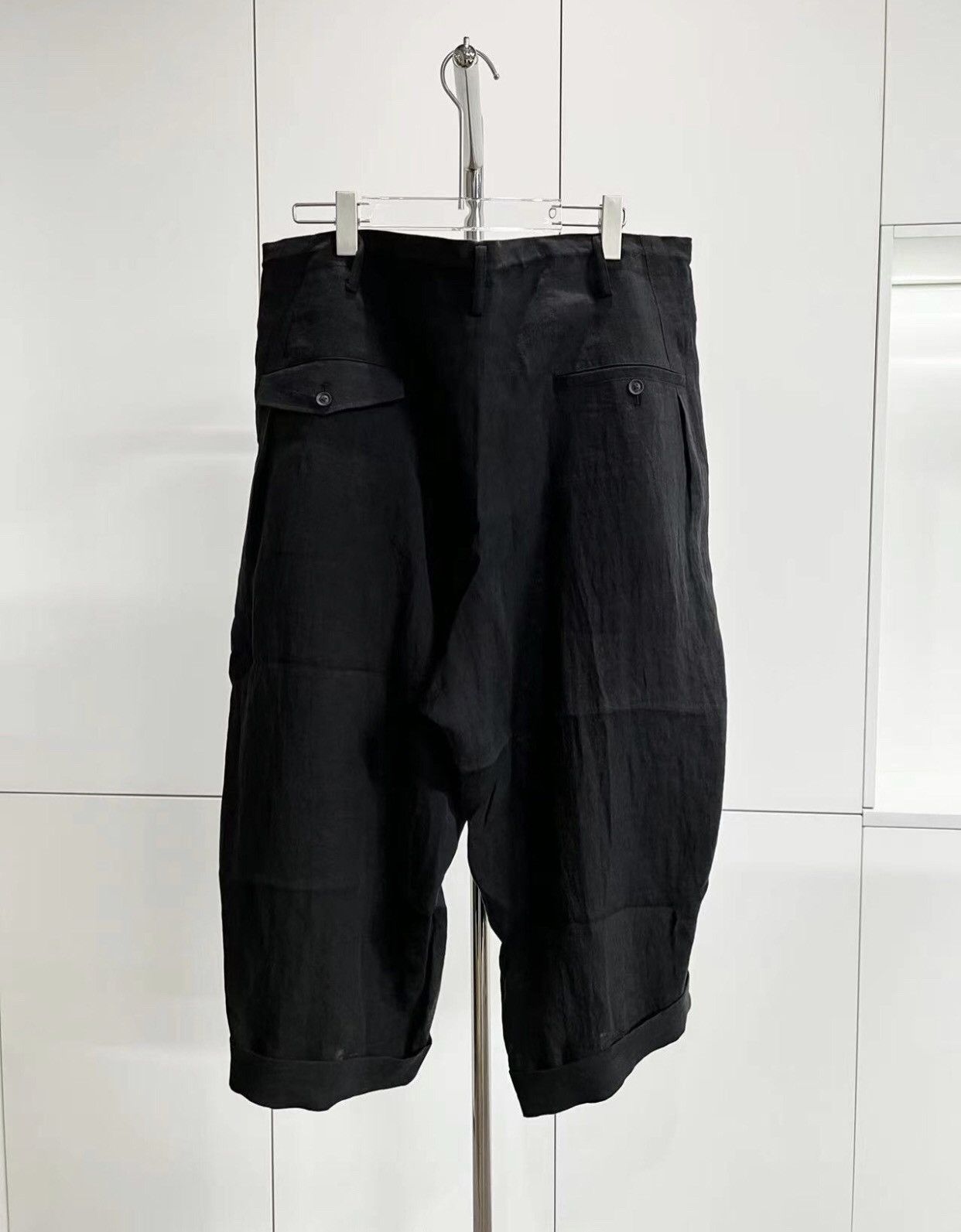 Yohji Yamamoto 22Ss Look 1 Black Slacks - DMC