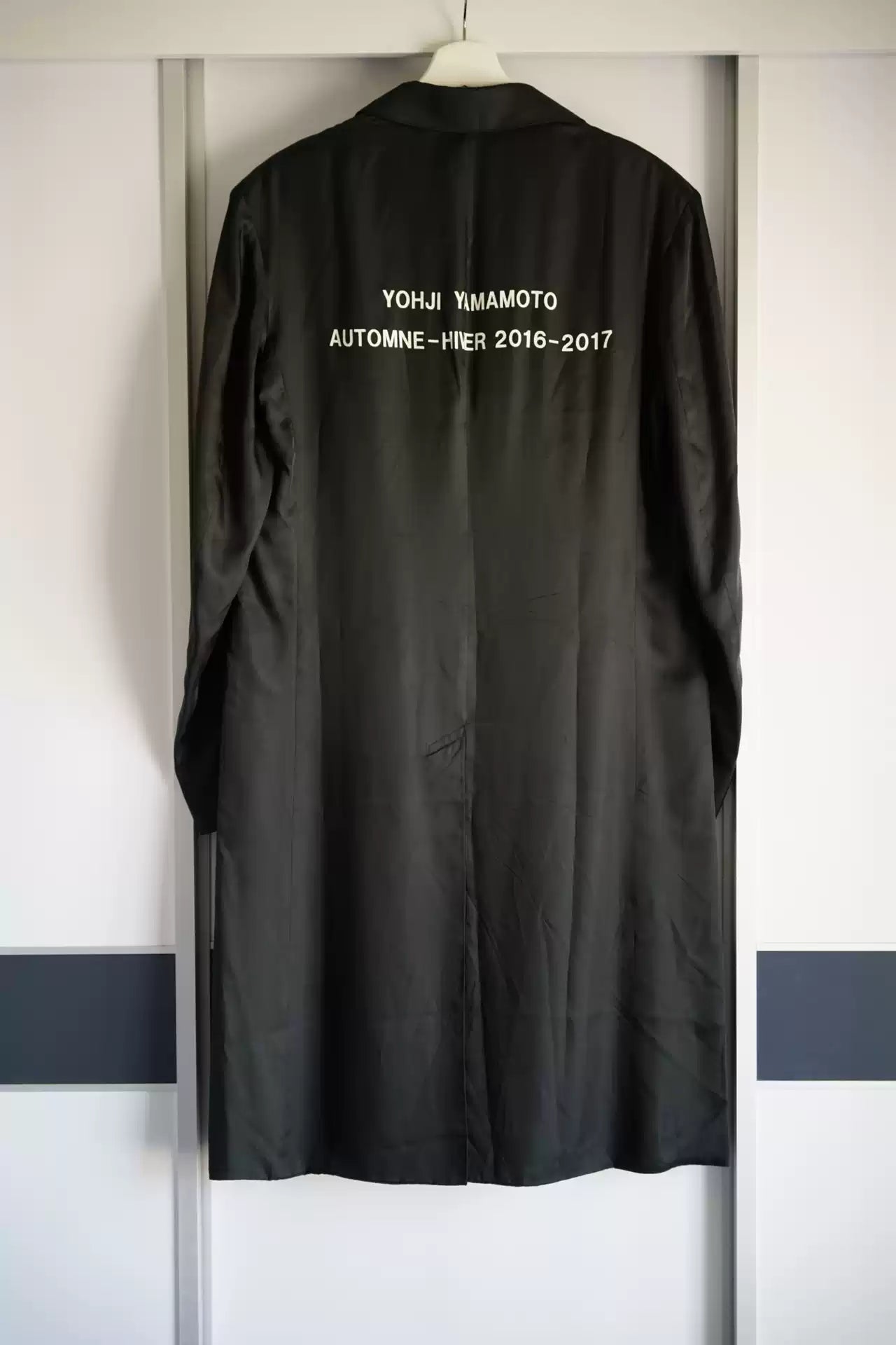 Yohji Yamamoto 16aw Copper Ammonia Silk Employee Coat