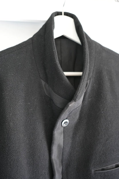 Yohji Yamamoto 01aw Mafia Cashmere Splicing Suit jacket