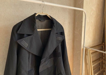 Yohji Yamamoto Velcro Coat - DMC