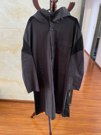 Yohji Yamamoto Line Long Windcoat