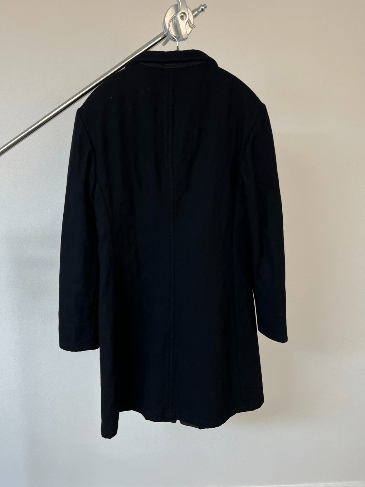 Yohji Yamamoto Y's for men detailed wool coat - DMC