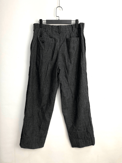 Yohji Yamamoto Y's for men winkled trouser - DMC