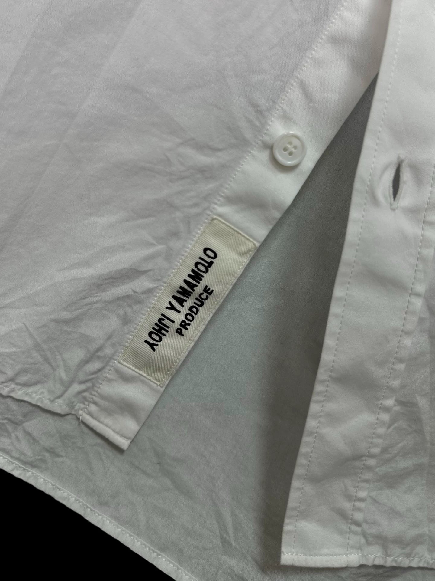 Yohji Yamamoto 15aw Triple Collar Shirt