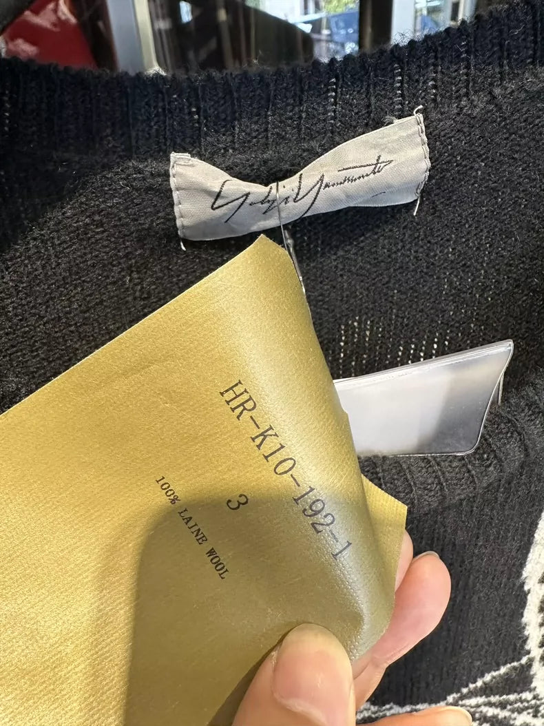 YOHJI YAMAMOTO pullover sweater-zp