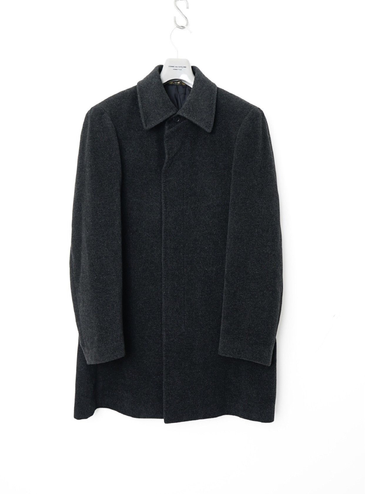 Yohji Yamamoto Angora ButtonDown Coat - DMC