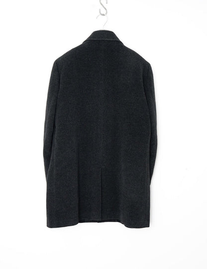 Yohji Yamamoto Angora ButtonDown Coat - DMC