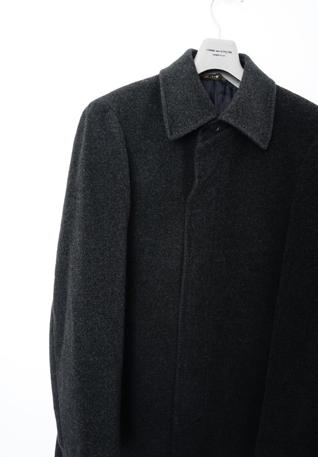 Yohji Yamamoto Angora ButtonDown Coat - DMC