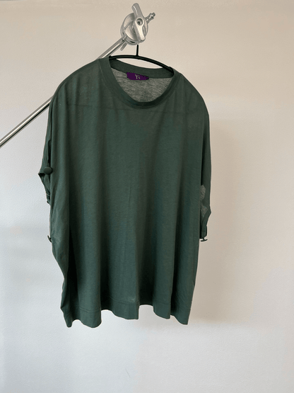 Yohji Yamamoto Y's Khaki two ways L/S tee - DMC