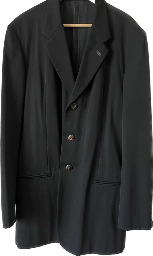 Yohji Yamamoto 98aw Leather Button Jacket