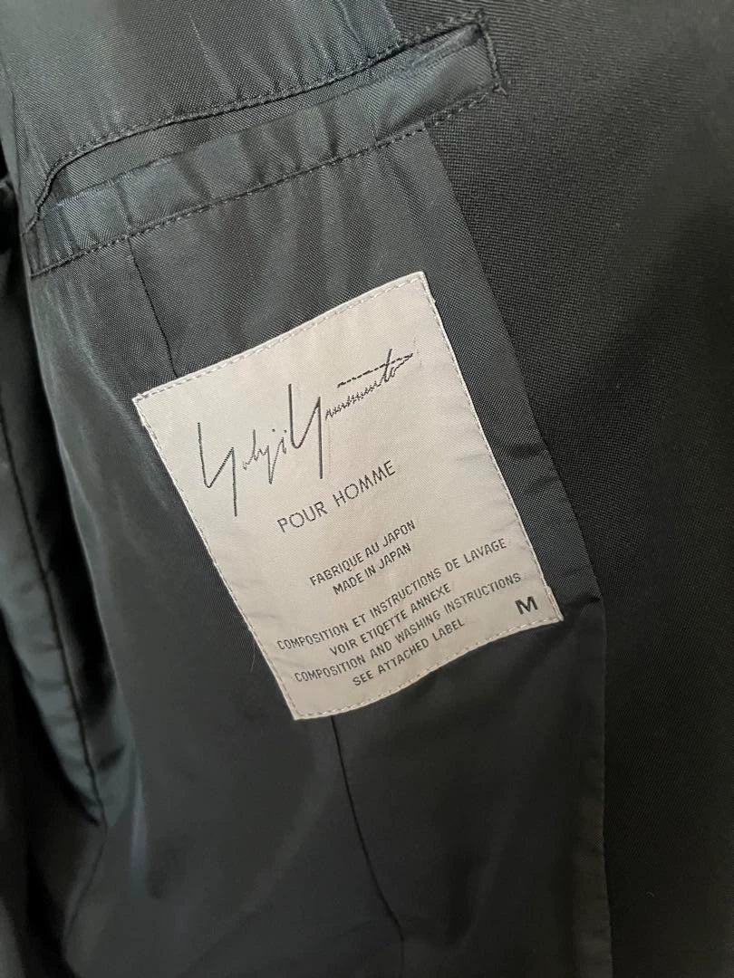 Yohji Yamamoto 98aw Leather Button Jacket