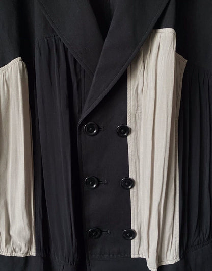 Yohji Yamamoto Pour Homme 13Ss Patchwork Coat - DMC