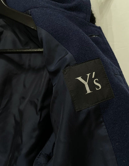 Yohji Yamamotoy'S Fur Collar Pocket Jacket - DMC