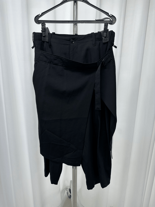 Yohji Yamamoto pour homme detachable tapped pants - DMC