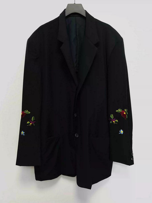 Yohji Yamamoto 93ss Flower Dance Embroidered Jacket