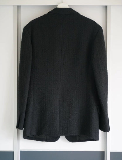 Yohji Yamamoto 13Aw Buckle Knit Suit - DMC