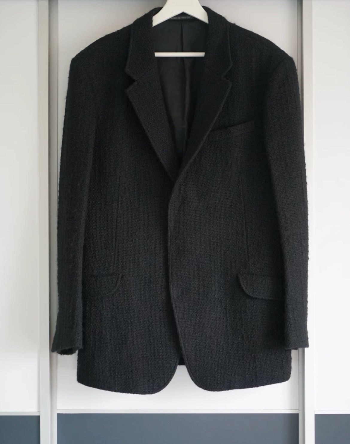 Yohji Yamamoto 13Aw Buckle Knit Suit - DMC