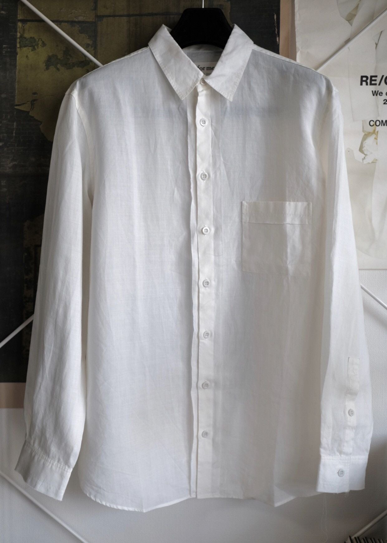 Yohji Yamamoto Y'S For Men 00S Linen Shirt - DMC