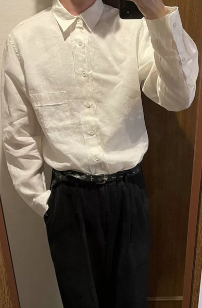 Yohji Yamamoto Y'S For Men 00S Linen Shirt - DMC