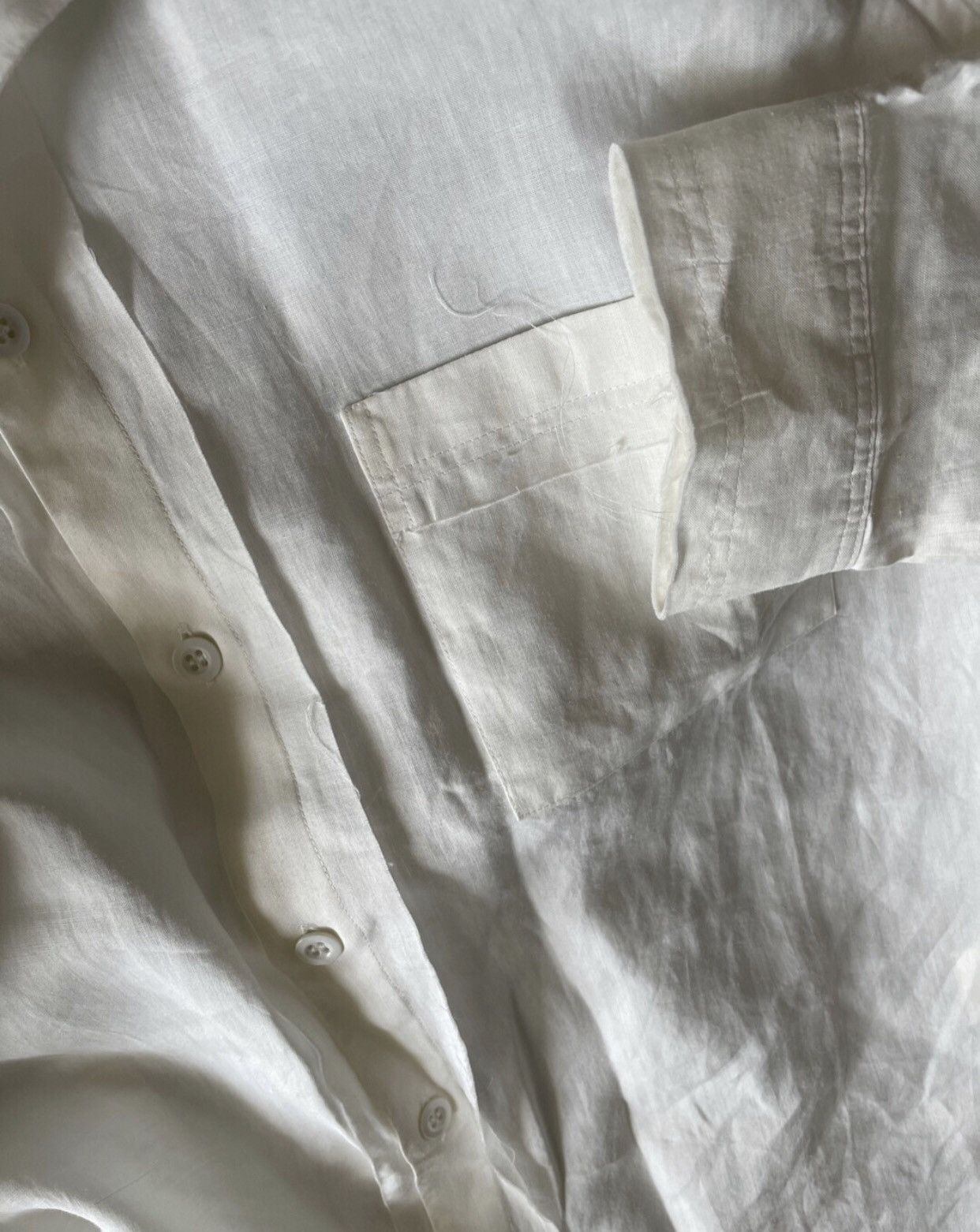 Yohji Yamamoto Y'S For Men 00S Linen Shirt - DMC