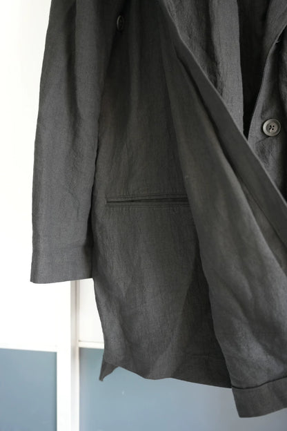 Yohji Yamamoto 21ss brushed suit jacket