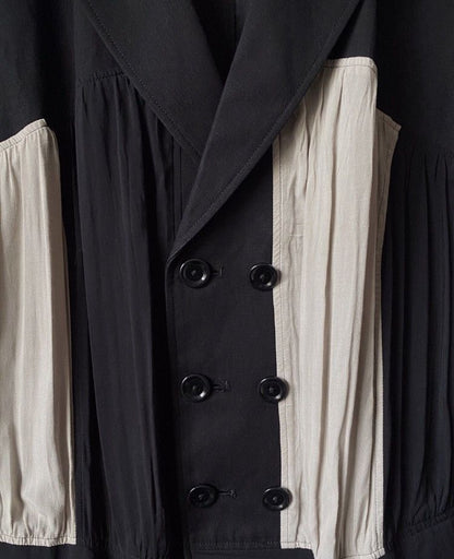 Yohji Yamamoto Pour 13Ss Patchwork Coat - DMC