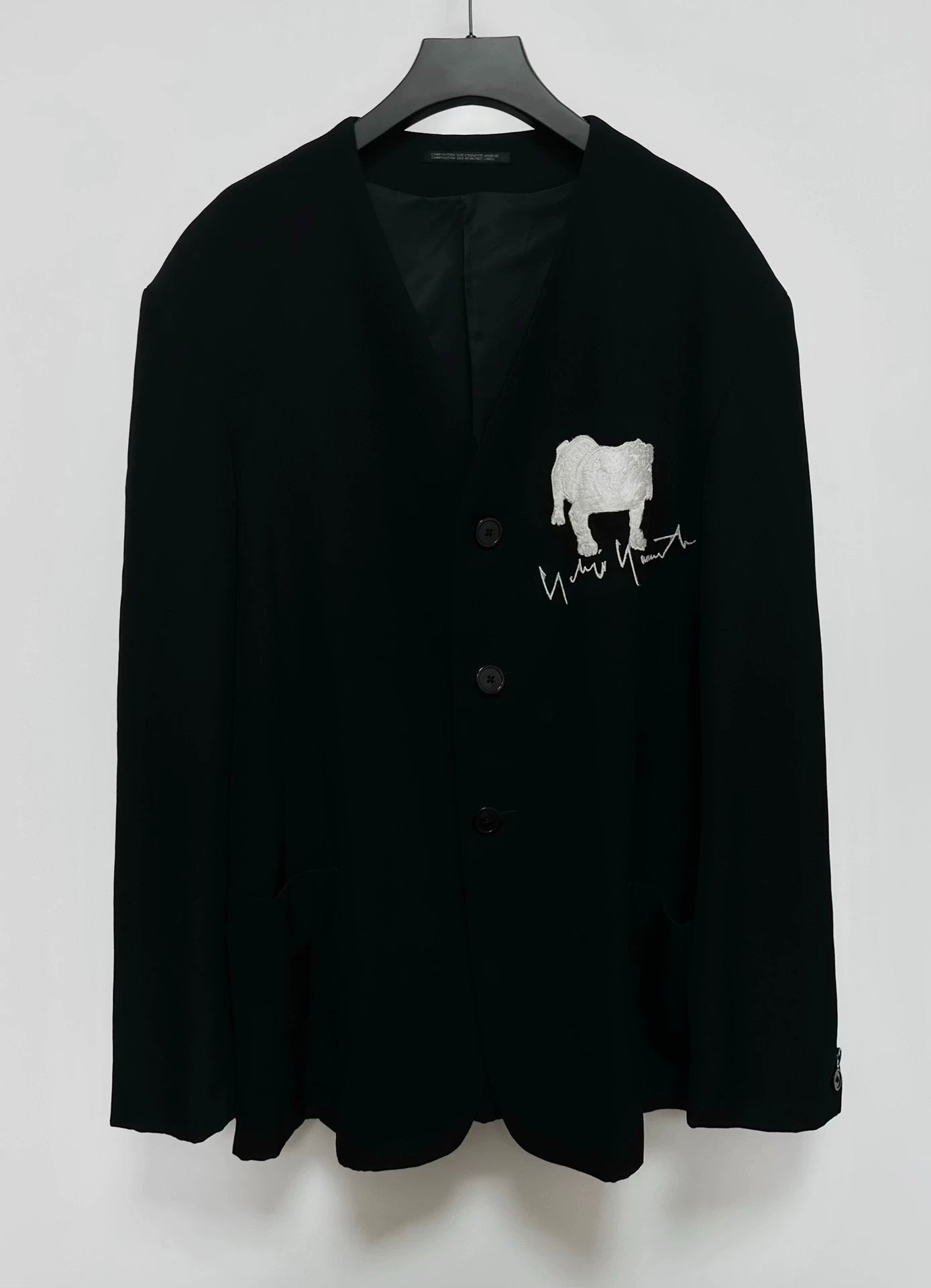 Yohji Yamamoto 90ss First Year Dog Embroidery Coat