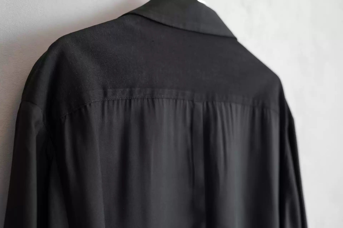 Yohji Yamamoto Silk Patchwork Coat