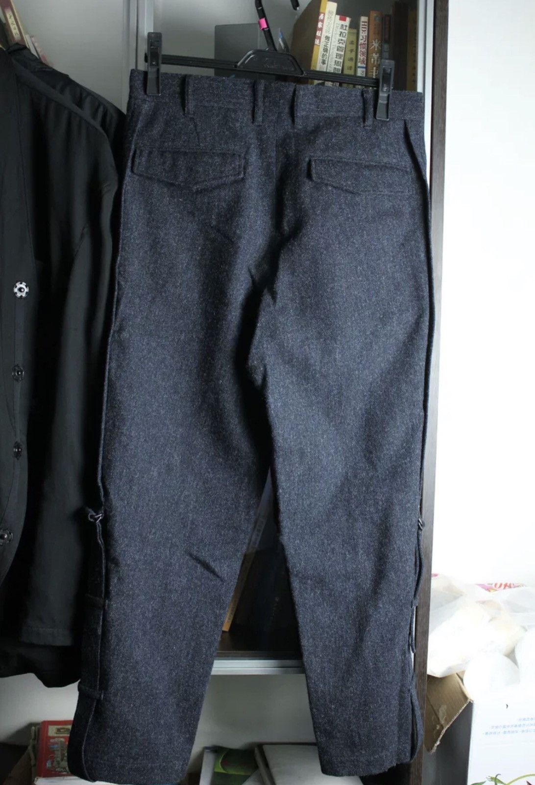 Yohji Yamamoto 16Aw Side Strap Pants - DMC