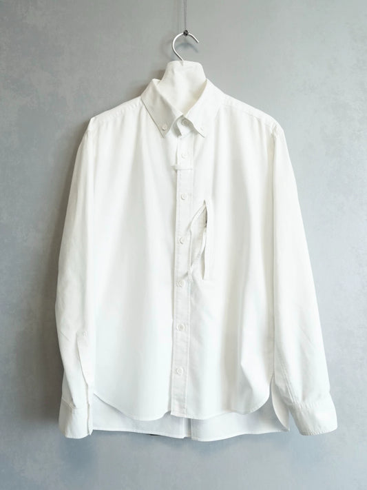 Yohji Yamamoto 13SS Knot Zipper Shirt