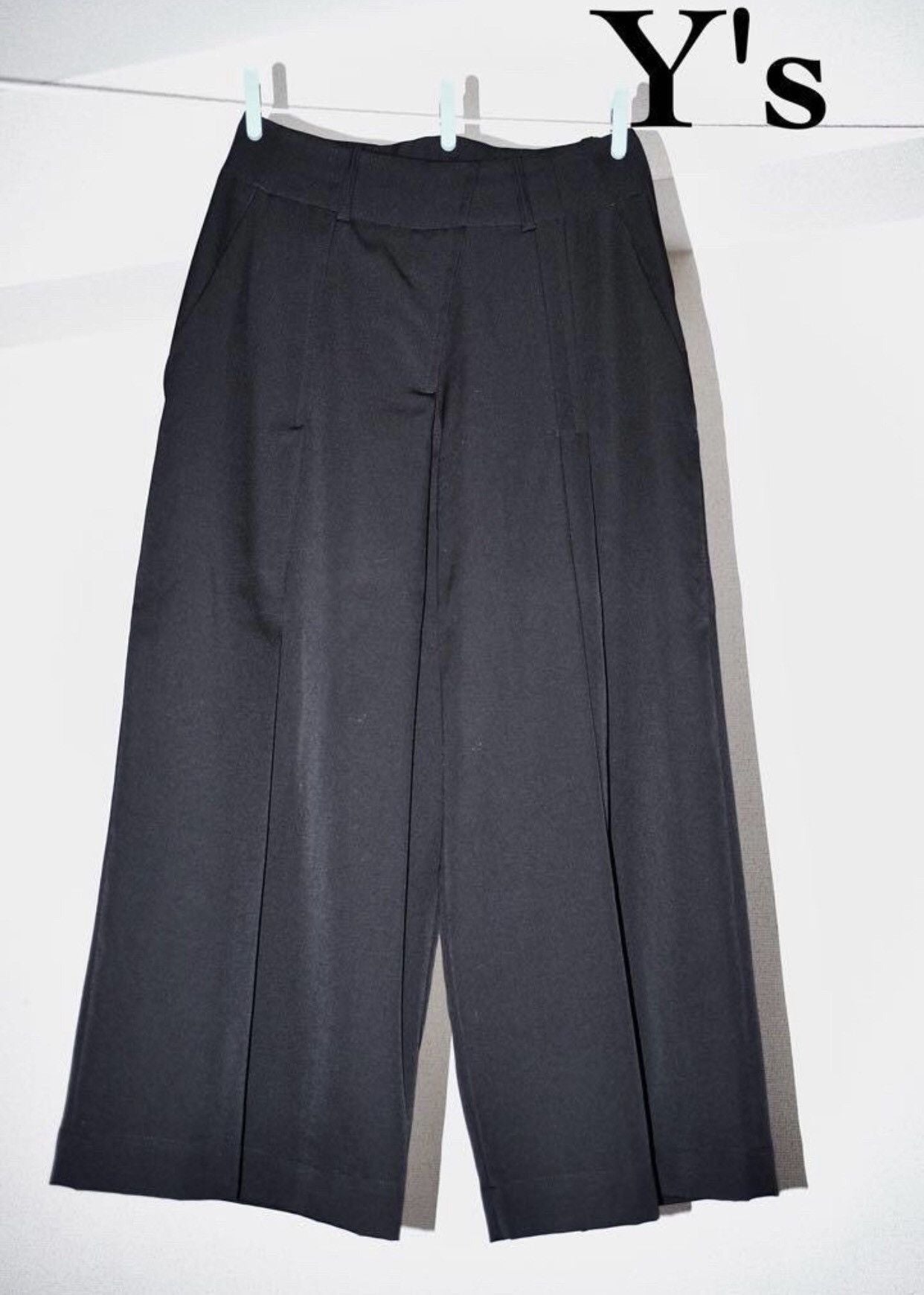 Yohji Yamamoto Ys 15Aw TwoPleated Culottes - DMC