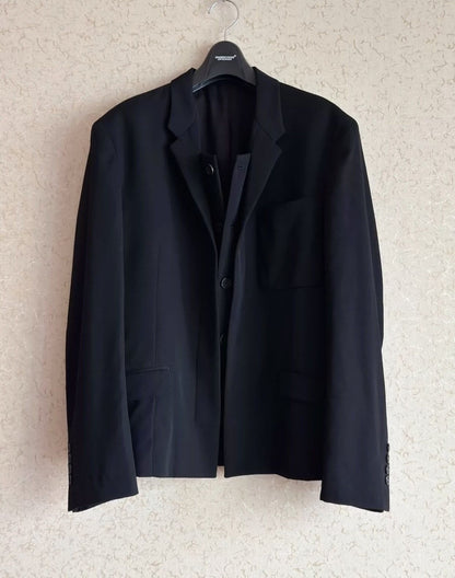 Yohji Yamamoto 21Aw Double Front Jacket - DMC