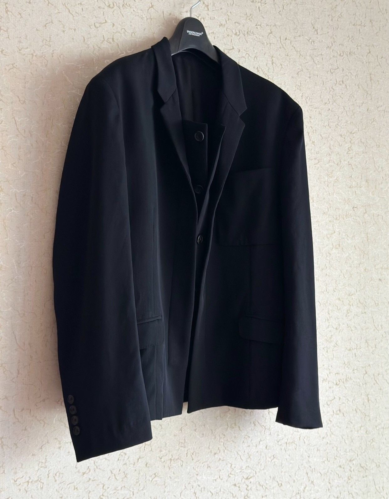 Yohji Yamamoto 21Aw Double Front Jacket - DMC