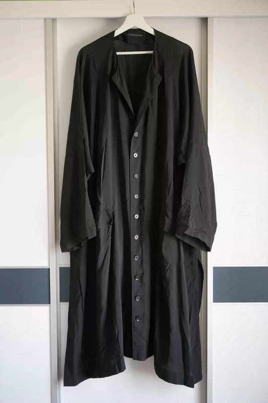 Yohji Yamamoto 15ss Nomad Multi-button Bat Coat