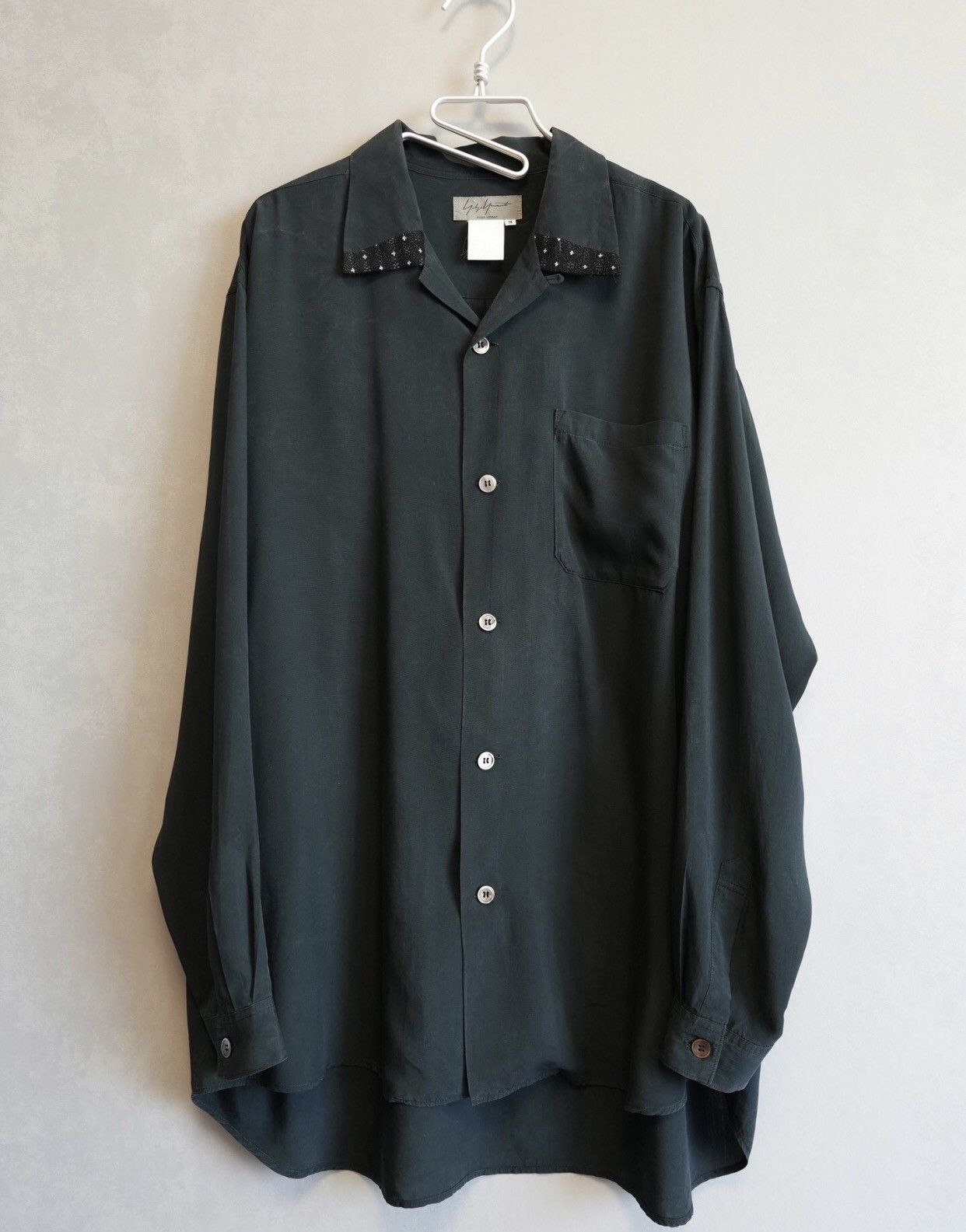 Yohji Yamamoto 95Ss Acanthine Rayon Shirt - DMC