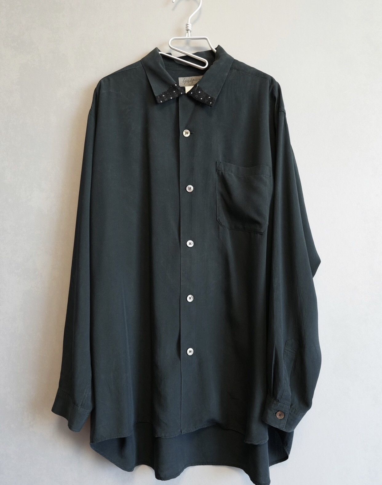 Yohji Yamamoto 95Ss Acanthine Rayon Shirt - DMC