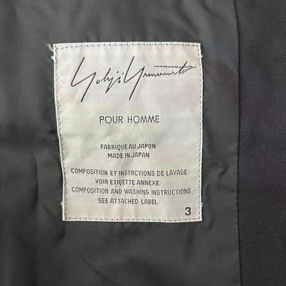 Yohji Yamamoto 00aw high Pin Wool Blazer