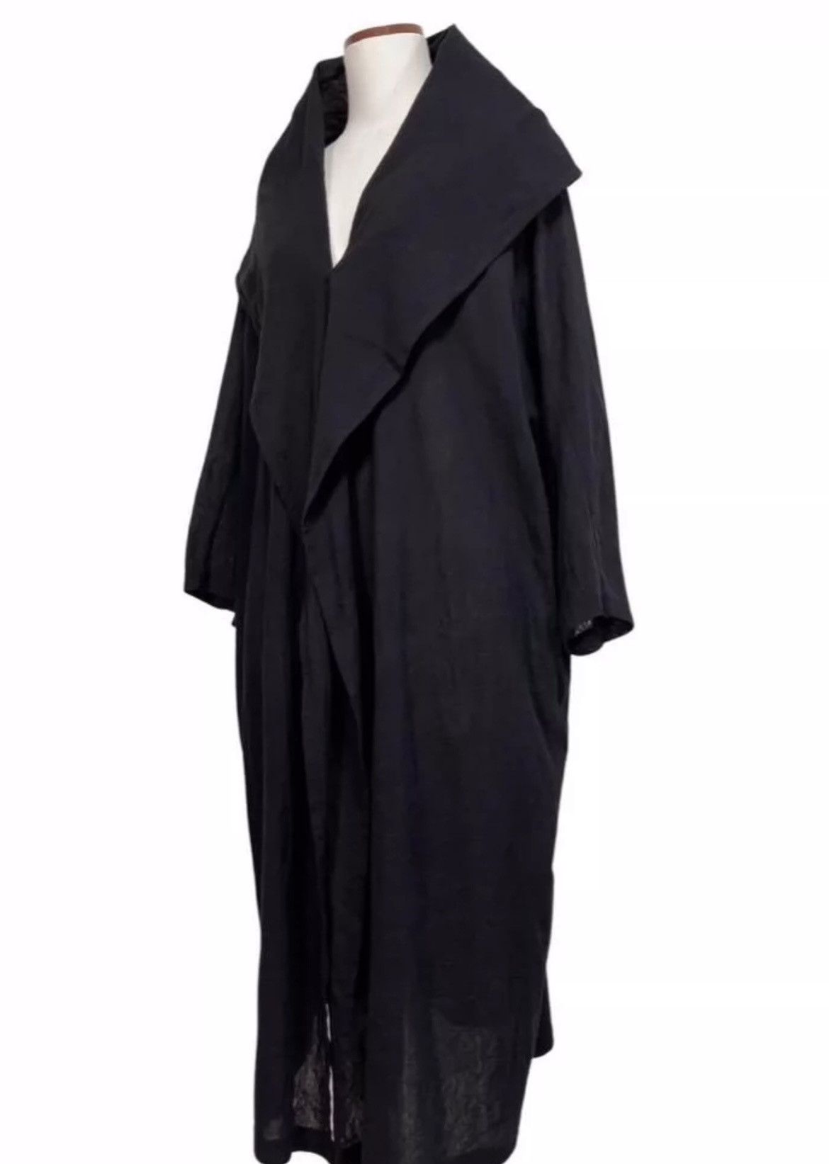 Yohji Yamamoto Thin Wizard Collar Coat - DMC