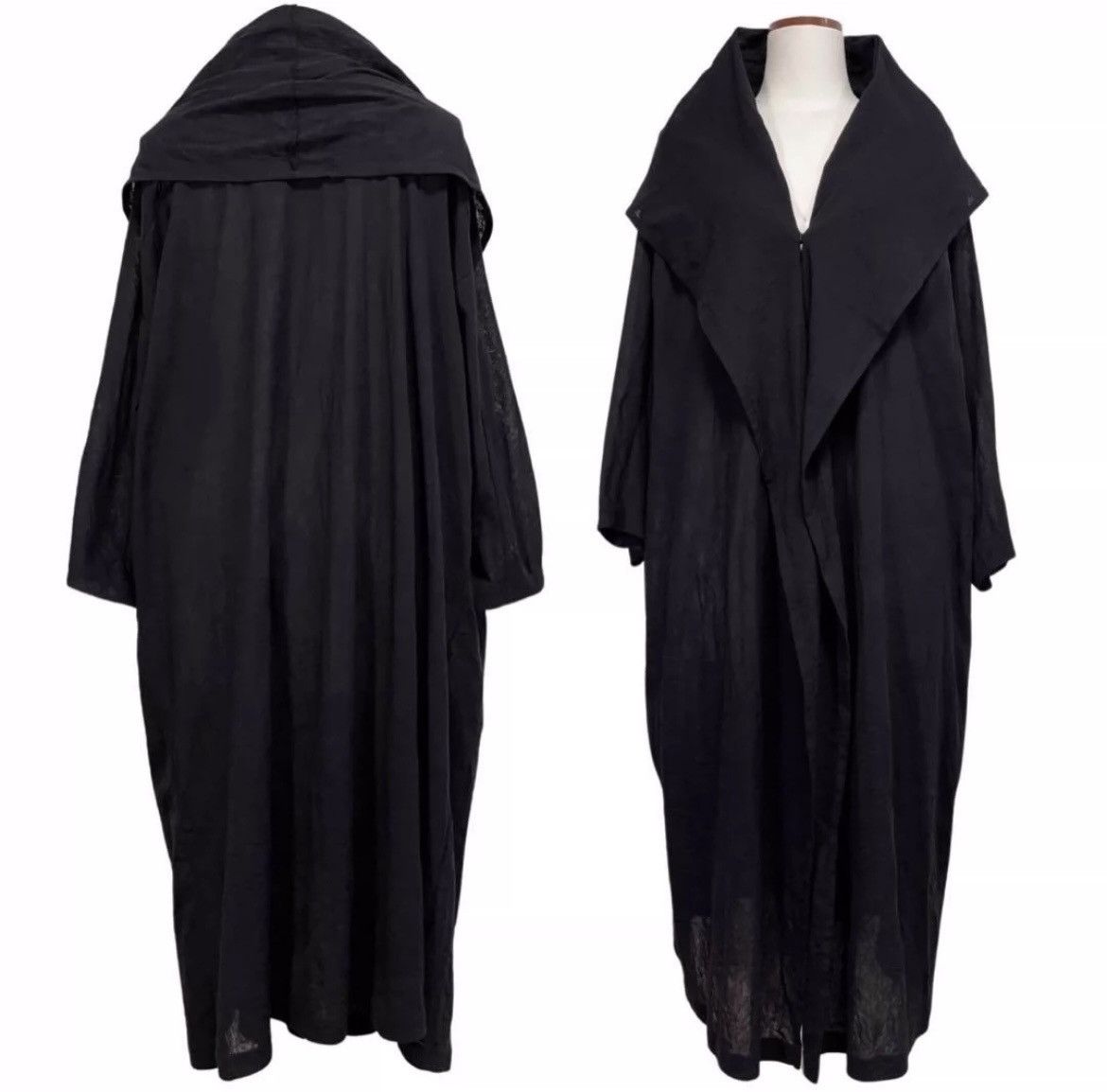 Yohji Yamamoto Thin Wizard Collar Coat - DMC