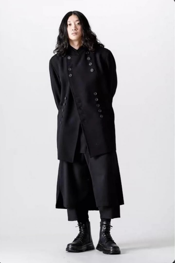 Yohji Yamamoto pour Homme21aw military uniform button jacket