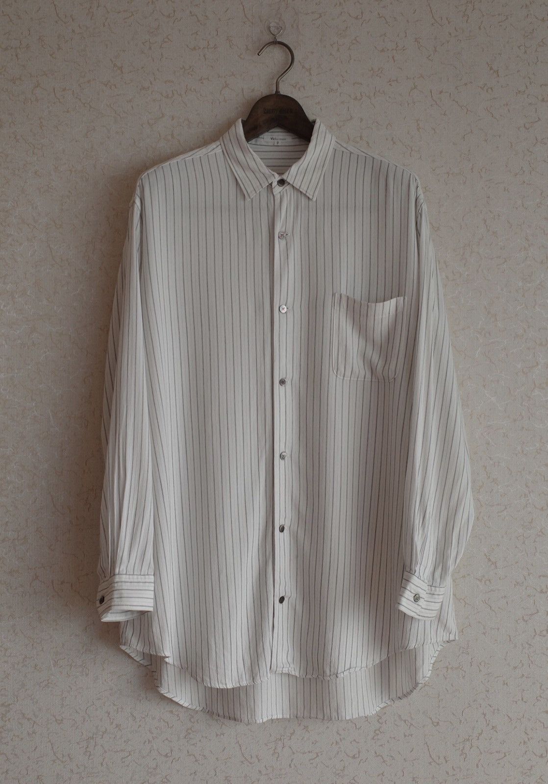 Y'S For Men 00S Rayon Striped Shirt - DMC