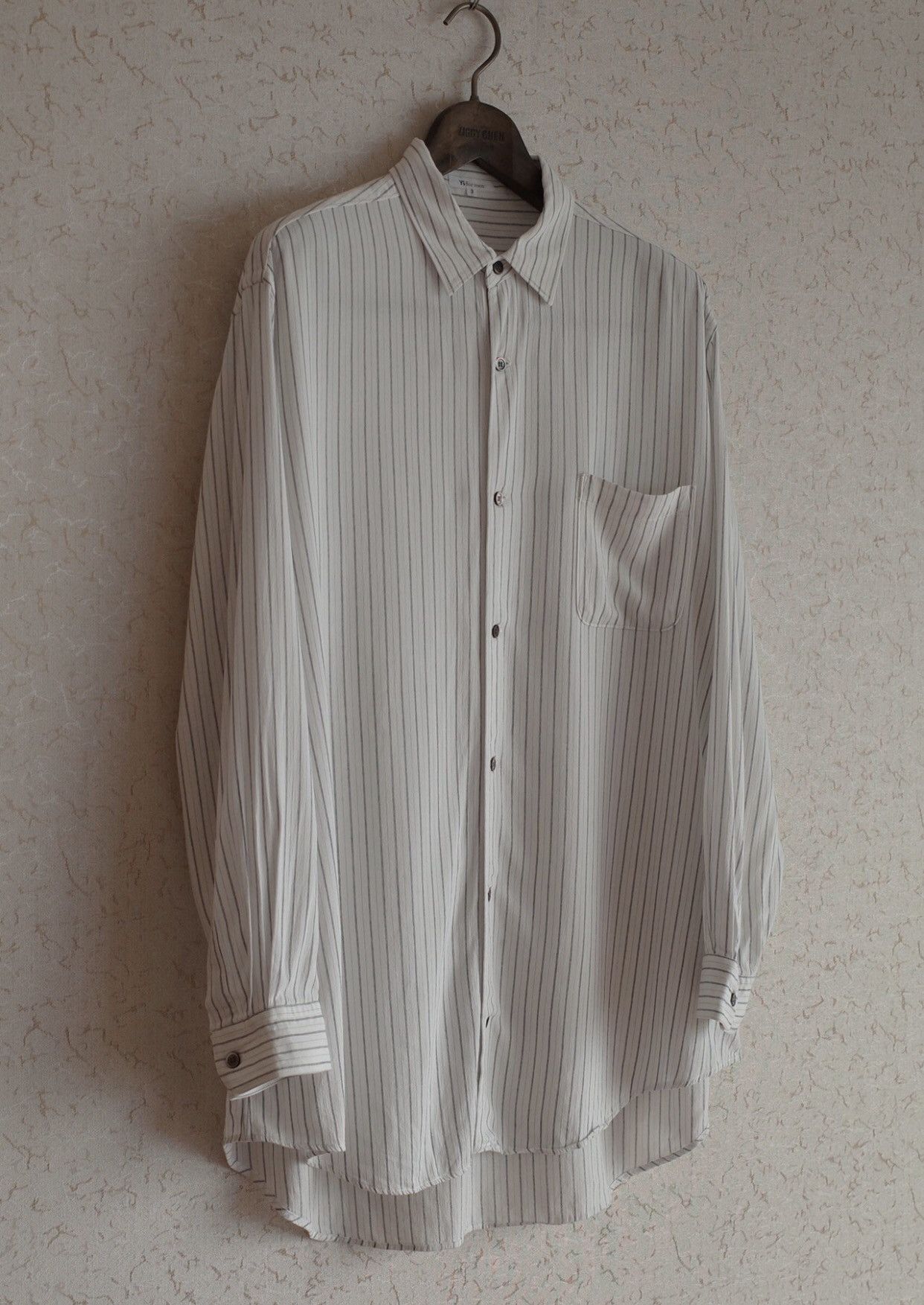 Y'S For Men 00S Rayon Striped Shirt - DMC