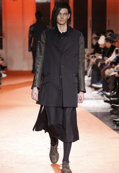 Yohji Yamamoto 18Aw Belt Tibetan Robe Coat - DMC